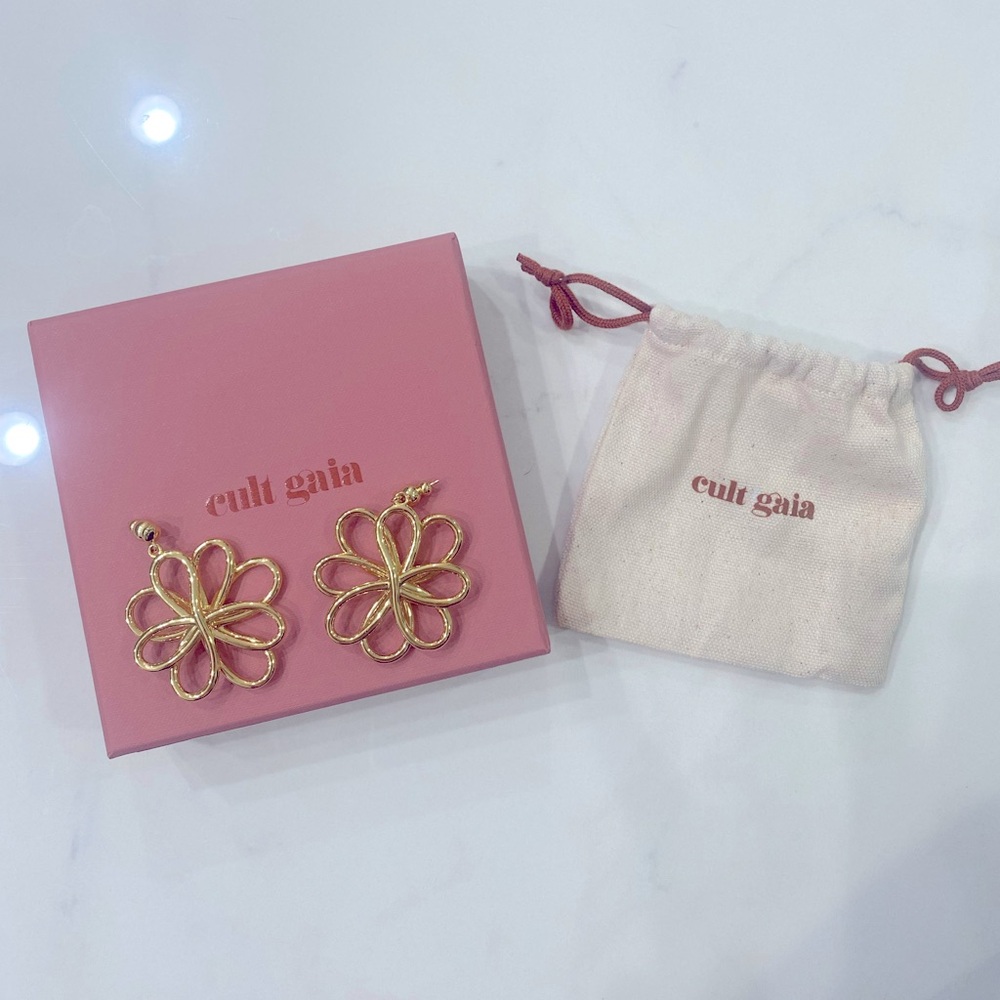 Cult Gaia Gold Earrings